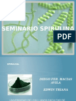 Seminario Spirulina