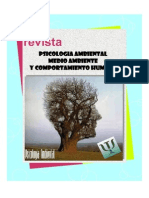 REVISTA PSICOLOGIA AMBIENTAL, MEDIO AMBIENTE Y COMPORTAMIENTO HUMANO