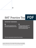 New Sat Practice Test 3