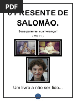 O PRESENTE de SALOMAO. SUAS PALAVRAS, SUA HERANCA - Um Livro a Nao Ser Lido...Apenas Sentido...Talvez Vivido. - Vol 1 - Com 1000 Frases - (1) - Copia - Para Mesclagem