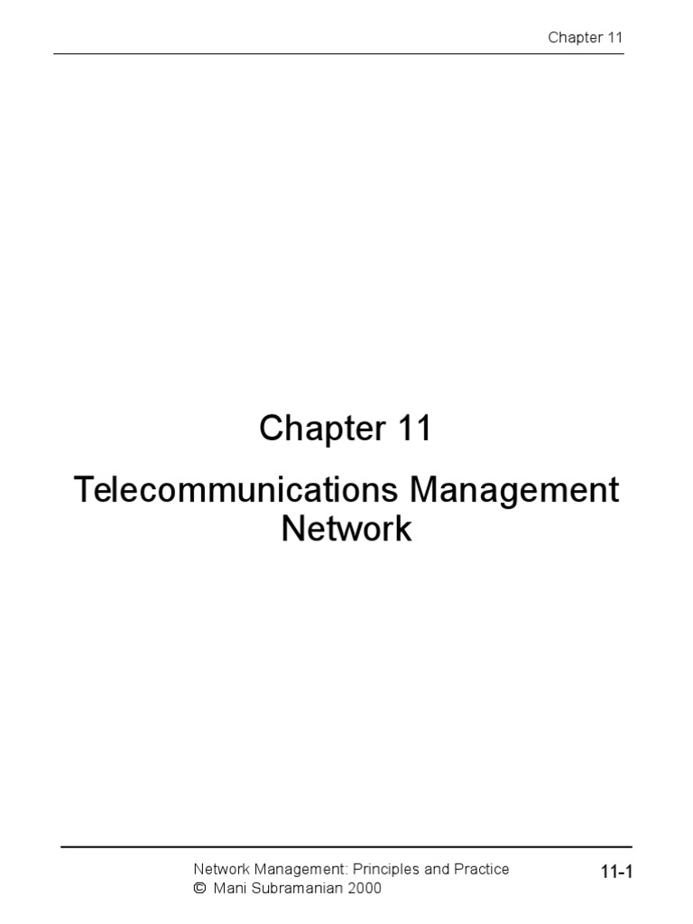 Network Management | PDF | Telecommunication | Computer Network