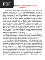 13 - A Entronização Do Cordeiro de Deus. Apoc. 5