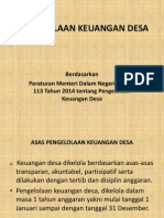 Keuangan Desa Permendagri 113 PDF