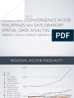 Regional income inequality and convergence in the Philippines