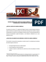 Abces Contrato de Agencia Comercial PDF