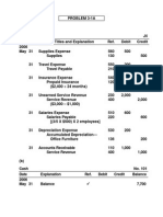 Adjusted Trial Balance for Thayer Motel Inc