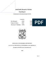 Final Report PUK - Household Mechanical Sharpener Machine - Oktavianus P.M.