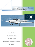 Aircraft Performance, Stability and Control with Experiments in Flight