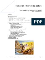 Studiul Reincarnarilor-Impresii de Lectura PDF