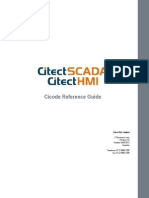 Citect Scada Code Reference