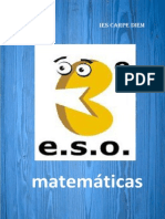 Libro Matematicas 3ESO