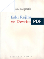 Alexis de Tocqueville - Eski Rejim Ve Devrim