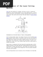 Work Theory of The Laser Cutting Machine