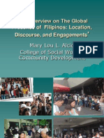 06 An Overview On The Global Presence of Filipinos - Prof. Mary Lou L. Alcid