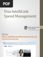 Visa IntelliLink Spend Management As of 7-18-14