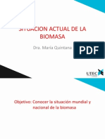 Situación Actual de La Biomasa PDF