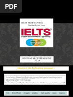 Ielts Prep Course: Teacher Dante Nery