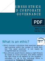 Business Ethics and Corporate Governance