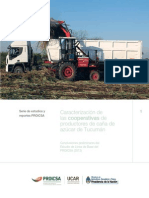 Caracterización de Las Cooperativas de Productores de Caña de Azúcar de Tucumán