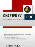 Chapter XV Rizal