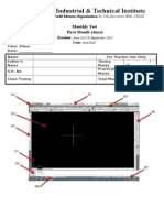 Memon Institute AutoCAD Monthly Test June 2015