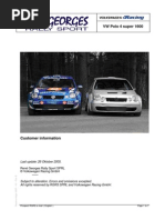 VW Polo Rally Car