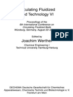 (1999) TABLE of CONTENTS Werther, J. Circulating Fluidized Bed Technology VI, DeCHEMA