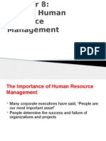 Chapter 08 - Project Human Resource Management