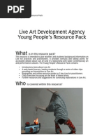 Download Young Peoples Resource Pack by thisisLiveArt SN28136975 doc pdf