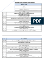 Programa de Las Jornadas Del PFMC