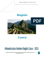 Boletín Estadístico de Turismo 2013 – DIRCETUR CUSCO