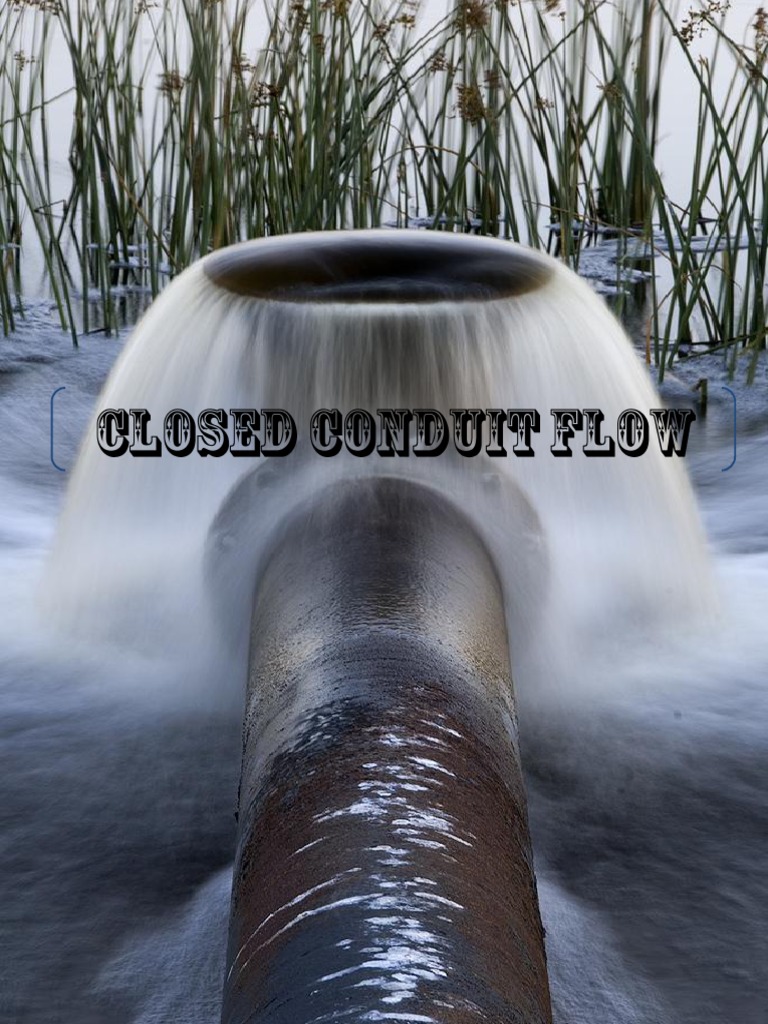 Closed Conduit Flow in Fluid Mechanics | PDF | Reynolds Number ...