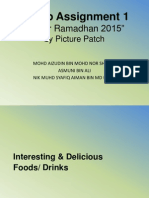 Group Assignment 1: "Pasar Ramadhan 2015"
