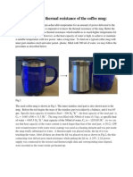 Determination of Thermal Resistance of The Coffee Mug