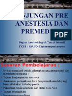 Persiapan Pre Anestesia Dan Premedikasi