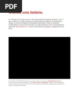 Criando Uma Galáxia - Photoshop