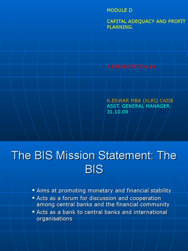 Capital Adequacy Planning Overview | PDF | Basel Ii | Capital Requirement
