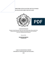 Download ANALISIS EMPIRIS PERGANTIAN KANTOR AKUNTAN PUBLIK SETELAH ADA KEWAJIBAN ROTASI AUDIT by yohana SN281391768 doc pdf