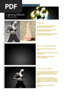 Efeitos de Iluminação No Photoshop