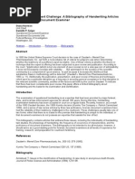 Download A Bibliography of Handwriting Articles for the Forensic Docu by Olgui Hepnarov SN281402874 doc pdf