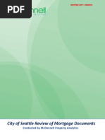 Updated -- McDonnell Analytics Final Report - City of Seattle Review of Mortgage Documents Hosted by KingCast-Mortgage Movies