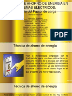 ESTUDIO DE CARGA Y FACTOR DE CARGA EN SISTEMAS ELÉCTRICOS