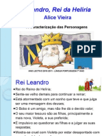 Leandro Rei Da Heliria - Caracterização Das Personagens2