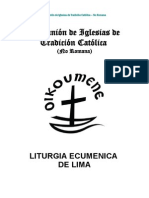 Liturgia Ecumenica de Lima