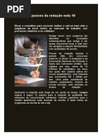 REDAÇÃO - 9º ANO (PRODUÇÃO)