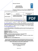 PNUD Pliego de Condiciones Consultoria Investigación