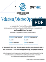 NH BG Club Volunteer Mentor Opportunities 