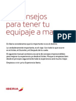 Iberia 10 Consejos Equipaje Mano PDF