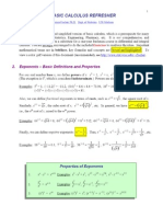 Dropbox Basic Calculus Refresher