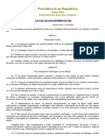 Arbitragem - Lei #9.307 de 23 de Setembro de 1996